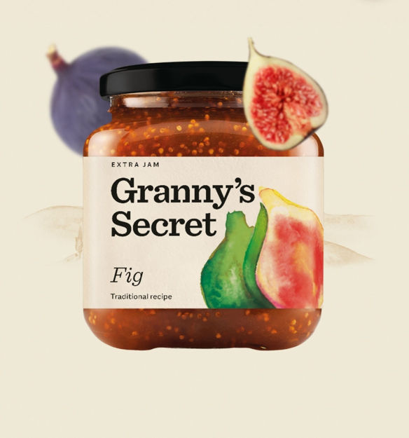 Granny's Secret FIG JAM 375G resmi