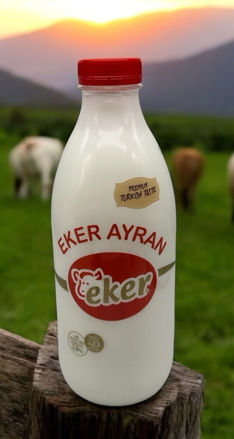 TURKISH EKER  AYRAN 293 ML  YOGURT DRINK (imported) resmi