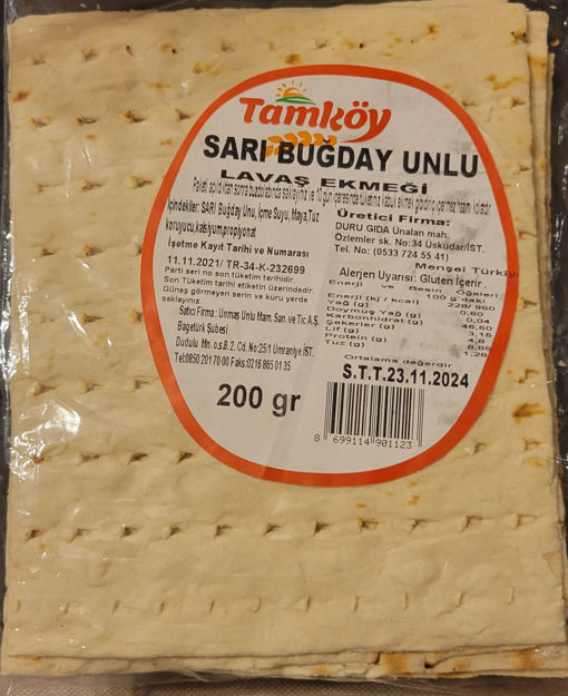 Tamkoy lavash bread 200g resmi