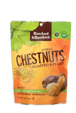 Picture of Whole organic Roasted&pealed  Chestnut 150g
