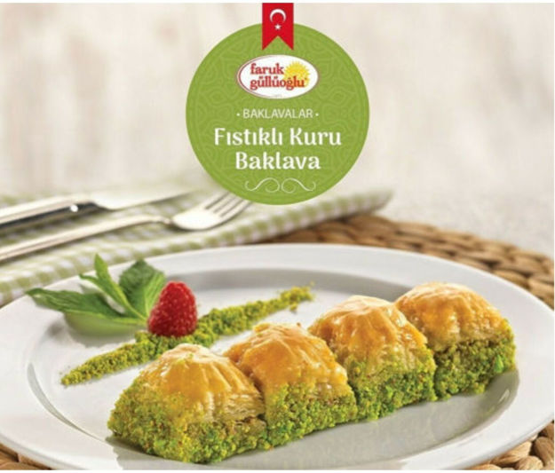 Picture of FARUK GULLUOGLU Baklava w/Pistachios 454g