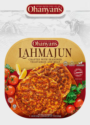 Picture of Ohanyan  hand made  Lahmacun 4 pcx125g (500g)